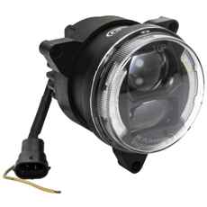 Led-forlygte nærlys 90 mm, perfekt for klar og stærk lys.