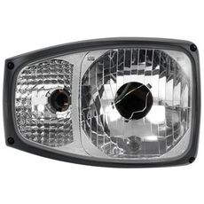 Højre rektangulær forlygte H4, mål 150x225 mm, pålidelig og effektiv.