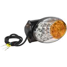 LED positionslys foran 165x105mm, perfekt til både lys og blink.