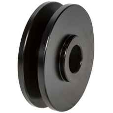 Remskive 1-spor 67 mm til 10 mm rem, ideel til maskinreparationer og vedligeholdelse.