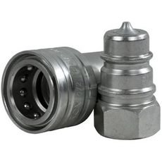 Hurtigkoblingspar 1/2" Iso A 7241-1, ideel til effektiv tilslutning af udstyr.