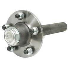 Kvalitativt hjulnav til trailer, kompatibelt med 5-boltsystem.