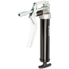 Mini fedtsprøjte til enhåndsbrug, kompakt og effektiv til præcis smøring.