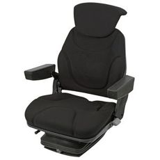 St Plus Lx luftsæde 12V, perfekt til langvarig komfort i krævende arbejdsmiljøer.