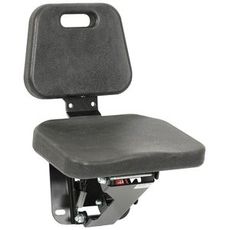 Komfortabelt passagersæde, ideelt til længere ture på traktoren.