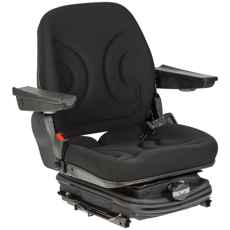 Ergonomisk sæde til trucks, giver optimal komfort under brug.