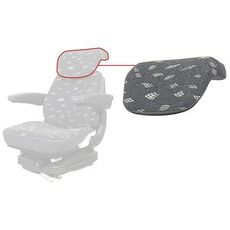 Sædebetræk Seat T0930/1 med nakkestøtte, for en mere komfortabel kørselsoplevelse.