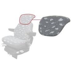 Sædebetræk Grammer Luft med nakkestøtte for ekstra komfort og beskyttelse.