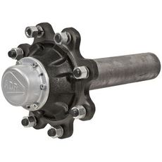 Kompakt nav til anhænger, designet til effektiv kraftoverførsel.