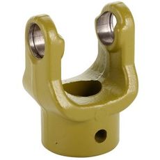 Gaffel 25X8 W2100 med rørpin, for robust forbindelse.