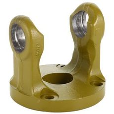 Gaffel B06 med flange og fire huller, praktisk til landbrugsmaskiner.