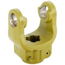 Gaffel B08 1 3/4" med 6 splines, passende til tunge maskiner.