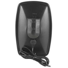 Konveks spejl med varme på 12V, 160X254 mm til køretøjer.