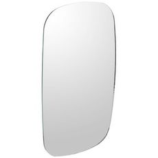 Konvekst spejlglas 180x320 mm til Valtra traktor, optimerer udsyn og sikkerhed.