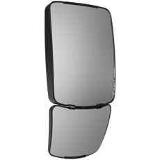 Konveks opvarmet bakspejl til Valtra traktorer med 12V tilslutning.