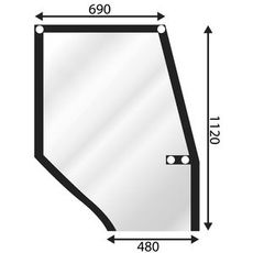 Dørrude øvre Cih Høj 5100 Serie til nem anvendelse og holdbarhed.