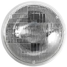 Rund forlygte CIH 3129035R1, perfekt til landbrug og konstruktion.