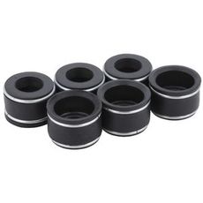 Pakke med 6 ventiltætninger til indsugning og udstødning, perfekt til reparation.