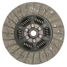 Lamelskive 250mm med fjedercentreret og 13 tænder, perfekt til traktorer.