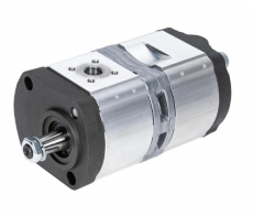 Hydraulikpumpe dobbelt 8+8 Cih 3216613R91, optimalt valg til arbejds- køretøjer.