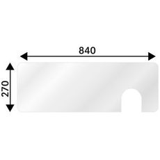 Nedre bagrude til Cih Regler Xl, giver god beskyttelse og holdbarhed under alle arbejdsforhold.