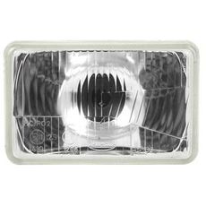 Rektangulær forlygte med varenummer 1333291C1, passer til mange modeller.