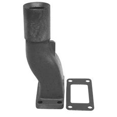 Udstødningsmanifold til Cih-maskiner, modelnummer 3402326R2.