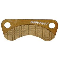 Enkelt bremseklods Fiat 5158120, ideel til pålidelig bremsning.