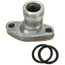 Flange mellem vandpumpe og termostat FI 4770247 for effektiv køling.