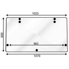 Bag rude til Fiat 80-90-94 Serie, sikrer maksimal beskyttelse og holdbarhed.