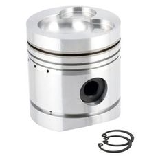 Stempelsæt med stempelringe, designet til at forbedre motoreffektiviteten.