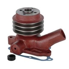 Vandpumpe med remskive og tætning, perfekt til effektiv køling af maskiner.