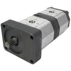 Hydraulikpumpe 18+15 til Valmet og Valtra, høj kvalitet og ydeevne.