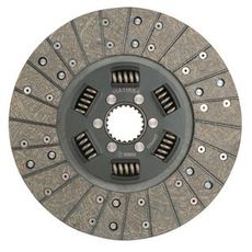 280 mm lamelskive med fjedercenter og 22 tænder, perfekt til kraftoverføring.