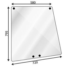 Siderude til Valmet traktorer, passer modeller 505 til 905.
