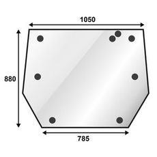 Øvre bagrude til Valtra Valmet A-Serie, designet til brugervenlighed og udsyn.
