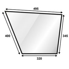 Nedre dørrude Valmet Høj til 6000-8000 serie, holdbar og passer godt.