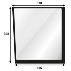 Høj synsrude nedre for Valmet 6000-8000, perfekt til øget synlighed.