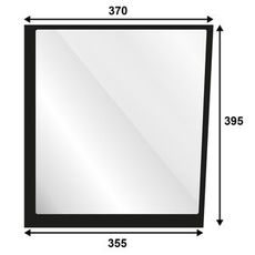Venstre nedre synsrude for Valmet 6000-8000, nødvendig for sikker drift.