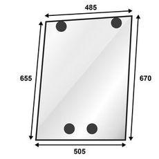 Siderude for Valmet, høj del, passer modeller 6000 til 8000.