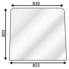 Forrude til Valmet 205-665, designet til at passe perfekt.