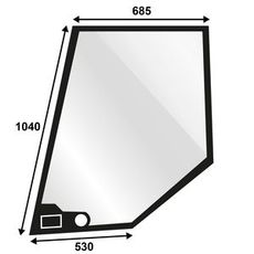 Dørrude øvre Valmet Valtra Venstre A-Serie, for optimal funktion og holdbarhed.