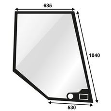 Dørrude øvre Valmet Valtra Høj A-Serie, tilpasset til kvalitetsbehov.