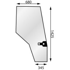 Høj dørude til Valtra A-Serie, perfekt pasform og lang levetid.