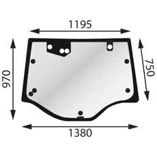 Bagrude nederst til Valtra N4 T4, kvalitet der varer.