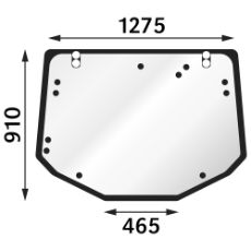 Bagrude nedre til Valtra N1 N2 N3 T1 T2 T3, et must-have tilbehør.