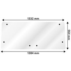 Zetor bagrude nedre 3320-7745, kritisk for bedste udsyn.