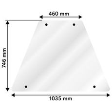 Siderude til Zetor modeller 5211 til 7745, høj kvalitet.
