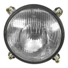 Zetor 89352904 rund forlygte venstre, tilbyder stærk og pålidelig belysning.