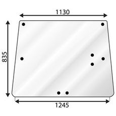 Bagrude til John Deere Sg2 Sarana 2 Reik, sikker og holdbar design.
